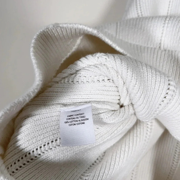 10  Crosby Derek Lam Lattice Pointelle Sweater - Picture 10 of 14